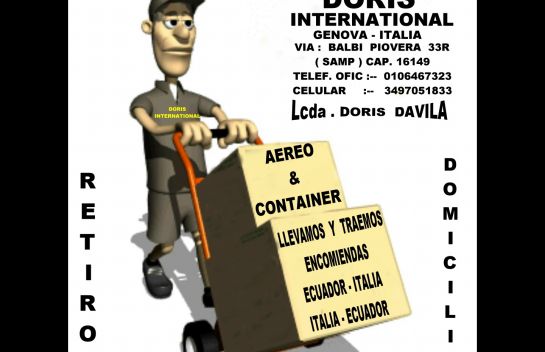 corriere DORIS INTERNATIONAL.JPG